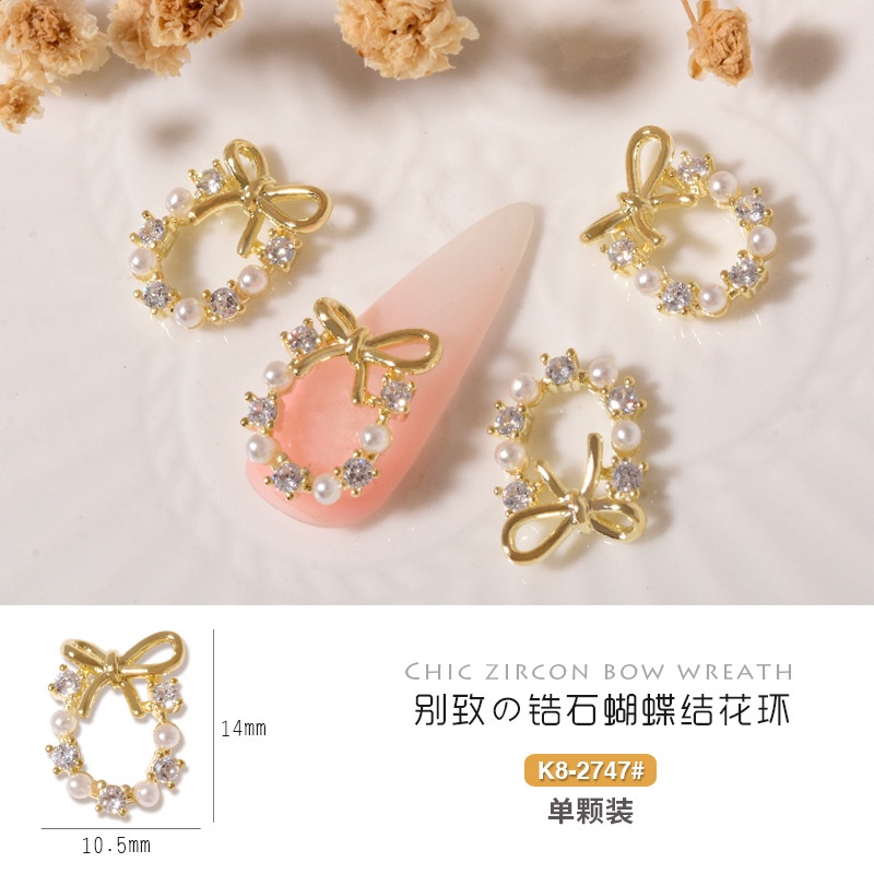 Hộp Phụ Kiện Kim Cương Trang Trí Móng Tay Giá Sỉ