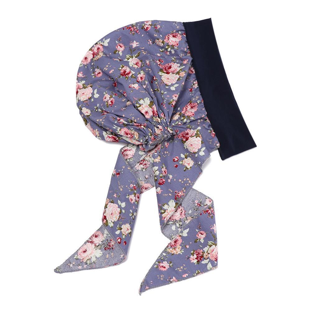 Khăn Trùm Đầu Thiết Kế In Chữ SOFTNESS Có Thể Điều Chỉnh