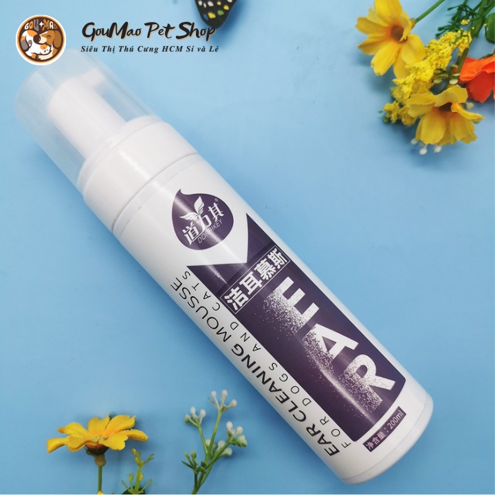 [Chính hãng] BỌT LÀM SẠCH TAI NGĂN NGỪA VIÊM TAI DORRIKEY 200ML - GOUMAO PET