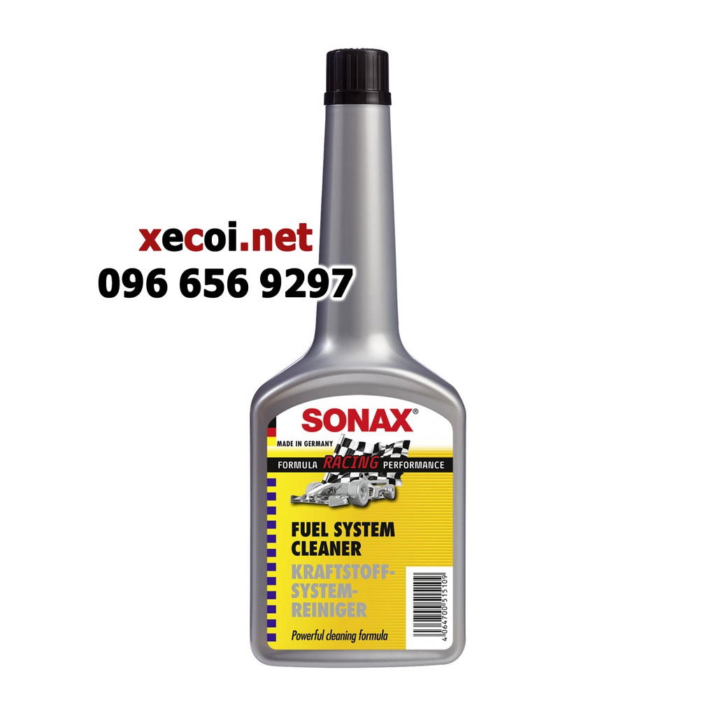 (giá tốt) Làm sạch và bảo vệ hệ thống xăng Sonax Fuel System Cleaner 250ml