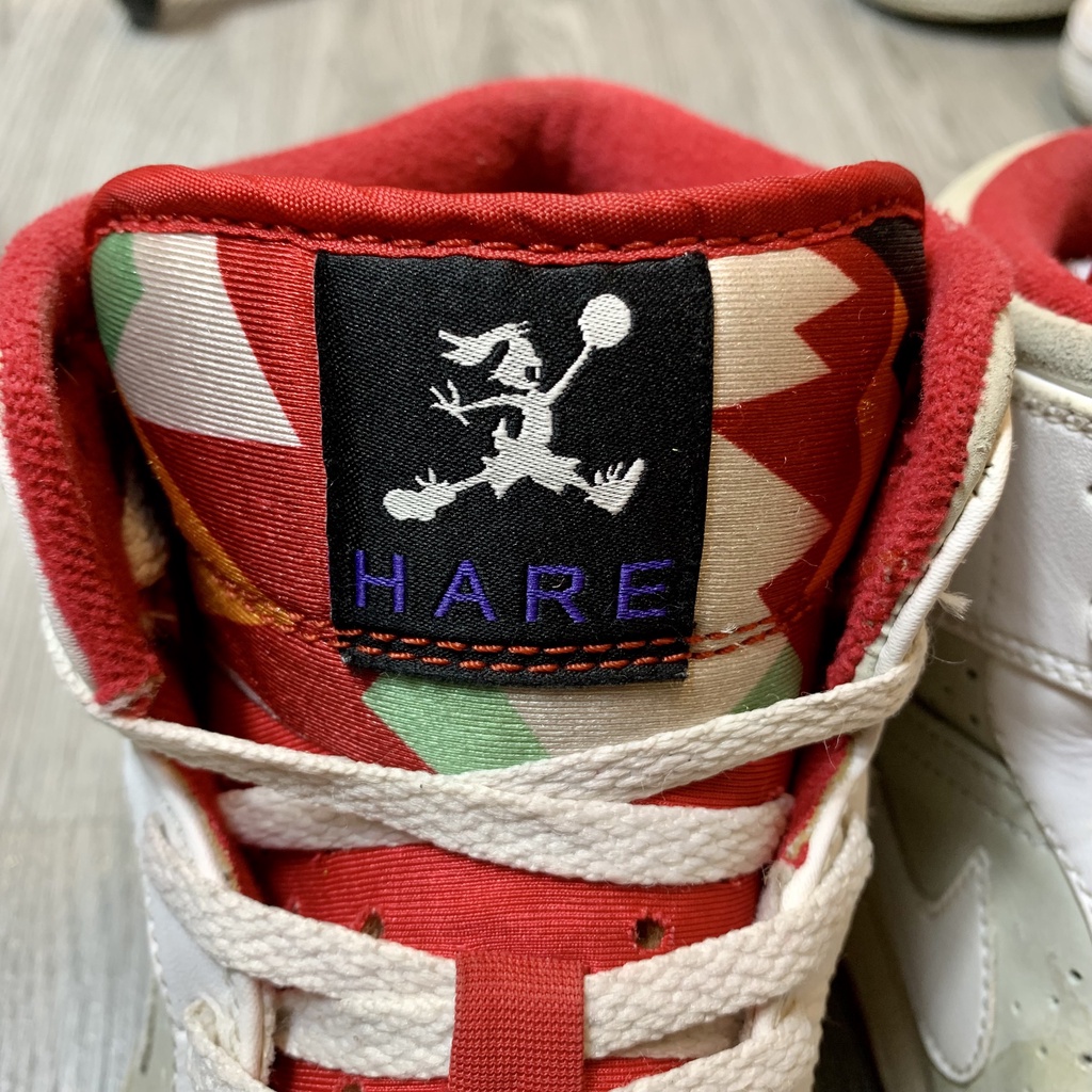 Giày Cũ Jordan 1 Retro Hare  Size 45.5 2hand chính hãng cam kết real trọn đời - Giày Cũ Sài Gòn