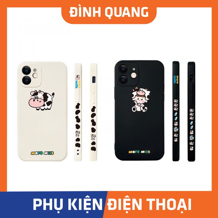 Ốp lưng iphone cạnh more milk 6/6plus/6s/6splus/7/7plus/8/8plus/x/xr/xs/11/12/pro/max/plus/promax - ĐQ Store