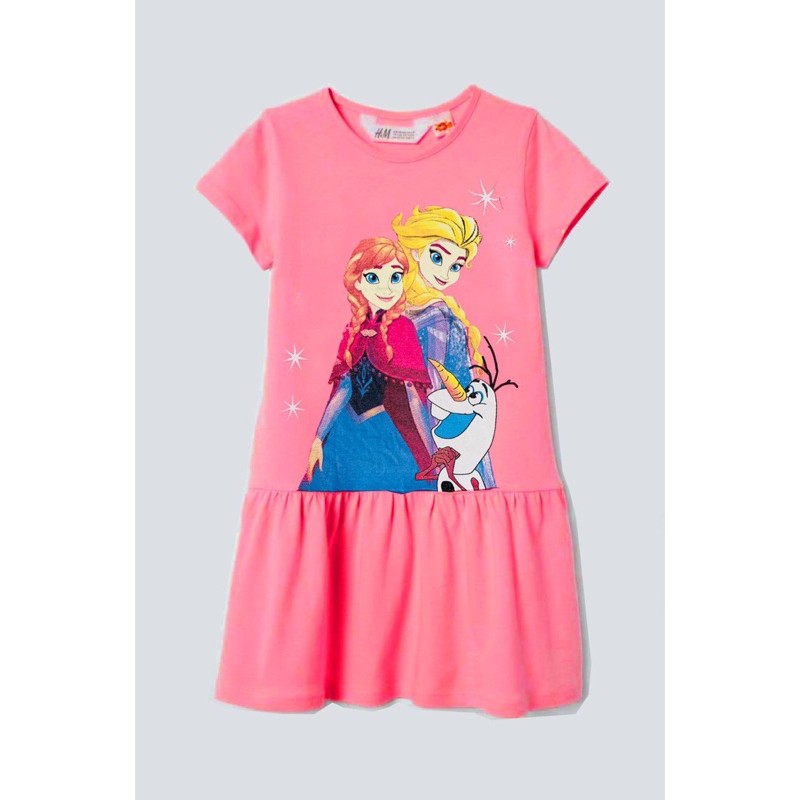 Váy bé gái H&amp;M đuôi cá xuất dư cotton mát size2-14t (13-35ky)