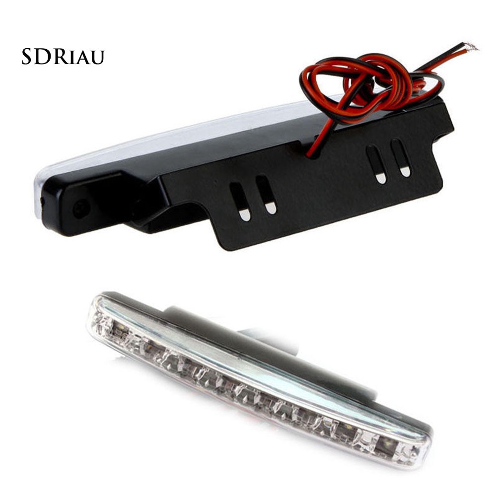 Đèn pha chạy ban ngày tự động 8LED DC 12V cho xe tải