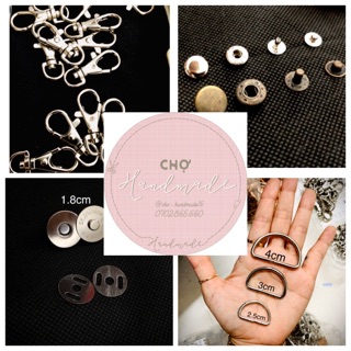 (Chat tư vấn) Phụ kiện làm túi ví handmade, nguyên liệu làm túi handmade