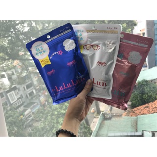Mặt nạ LuLunlun trắng- xanh- tím