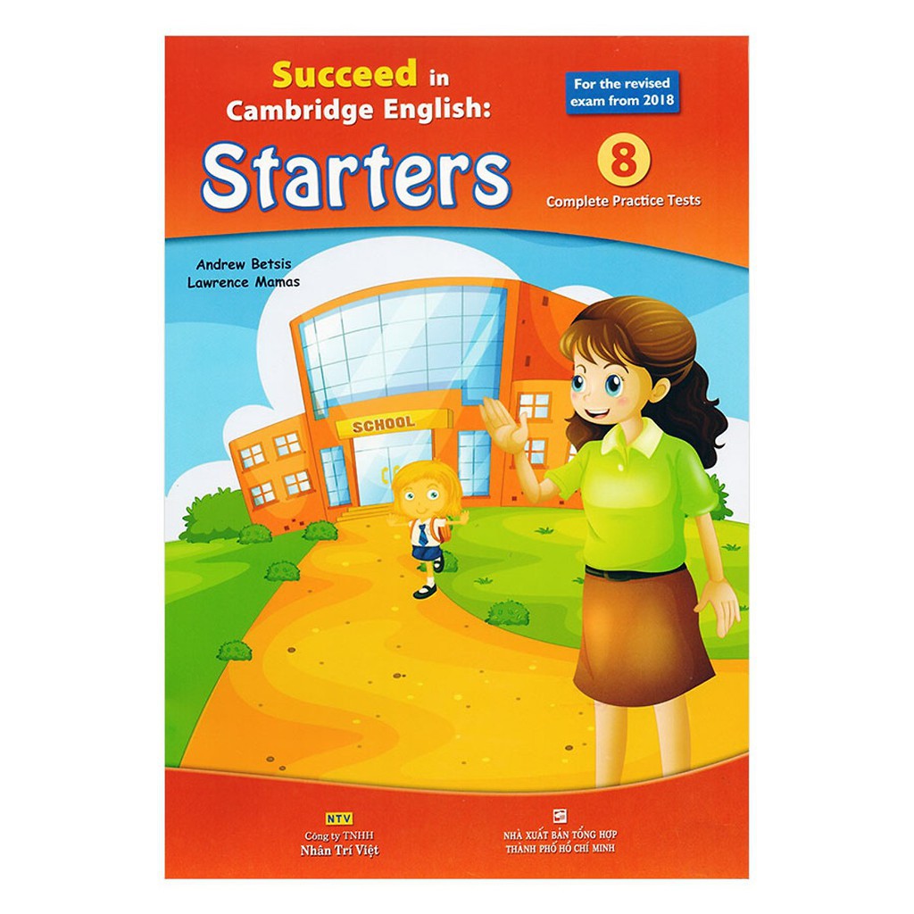 Sách - Succeed In Cambridge English - Starters (Kèm CD, Đáp Án Và Bài Tập)