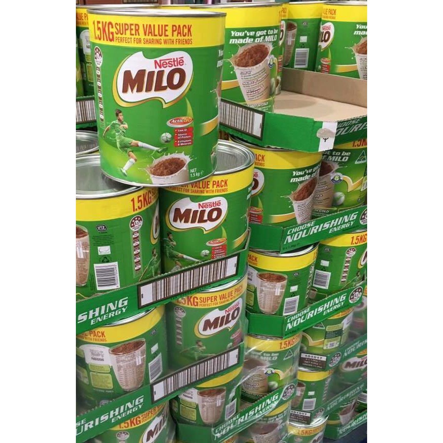 Sữa Milo nội địa Úc 1kg - Xuất xứ Úc