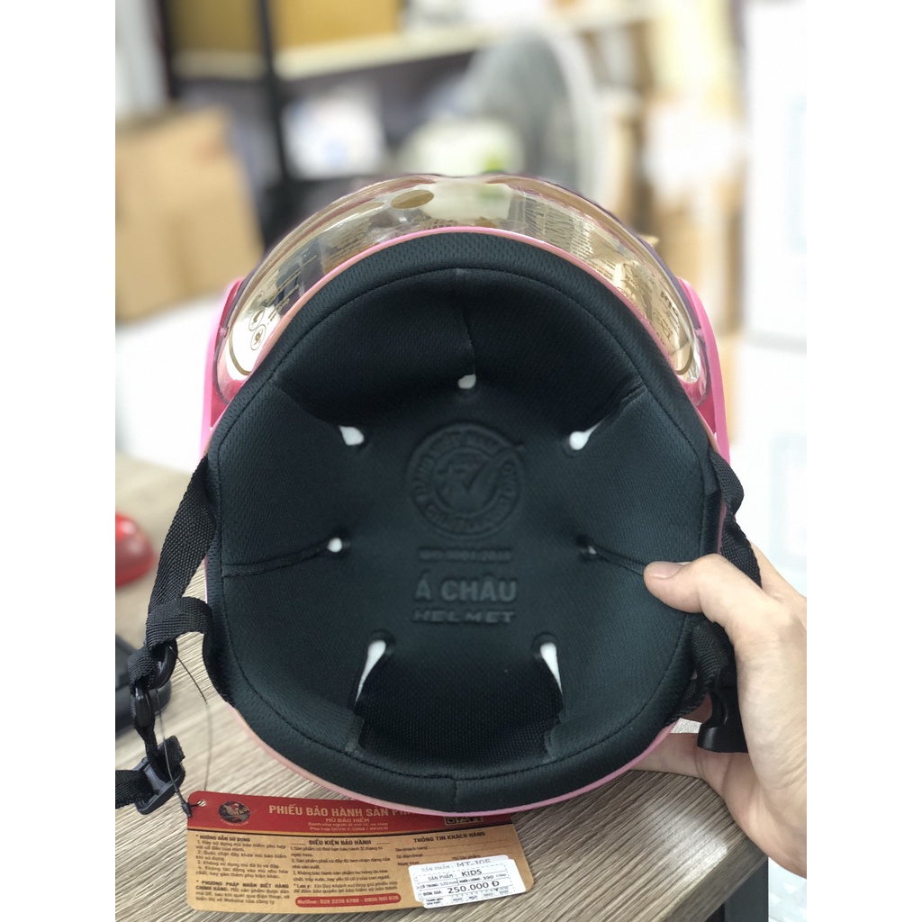 Mũ Bảo Hiểm Trẻ Em Asia Có Kính Cao Cấp - MT-103KS