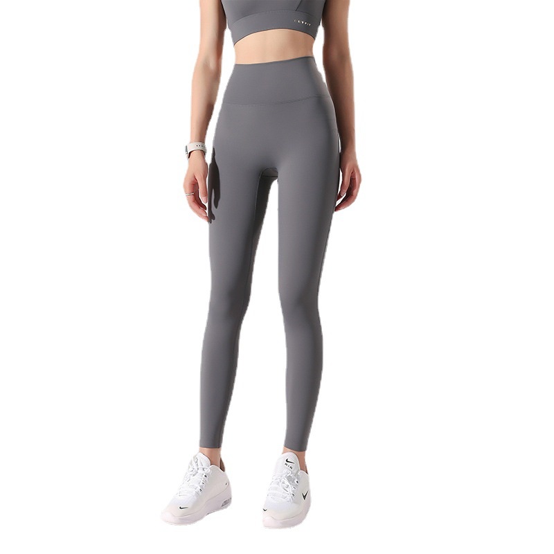 Quần dài thể thao Hoppe Fumeng cho nữ thiết kế lưng cao thời trang năng động trẻ trung cho nữ