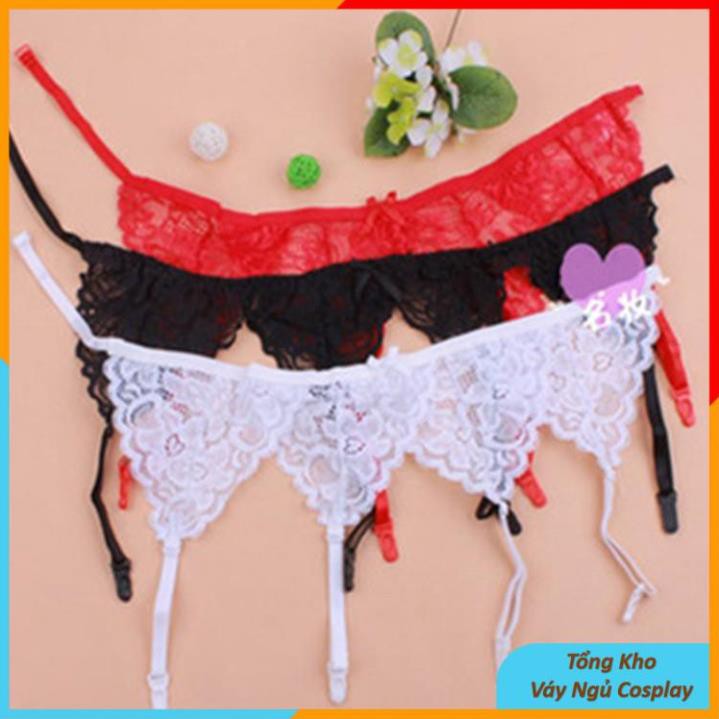 Kẹp tất ren lưới gợi cảm (Không kèm chip) - Mã KT2501 - phụ kiện chuyên mặc kèm đồ ngủ cosplay hay tất đùi TKVN | BigBuy360 - bigbuy360.vn