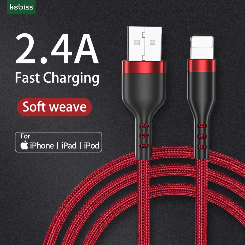 Cáp Sạc Nhanh USB Cho IP13 12 Mini 2.4A IP12 Pro Max 11 XR