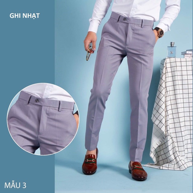 [ Chỉ 1 ngày ] quần âu màu đen cao cấp/ mặc mát. không xù không nhăn, vải mịn, sai quảng cáo hoàn tiền | BigBuy360 - bigbuy360.vn