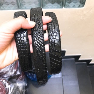 Thắt lưng nữ da cá sấu thật
