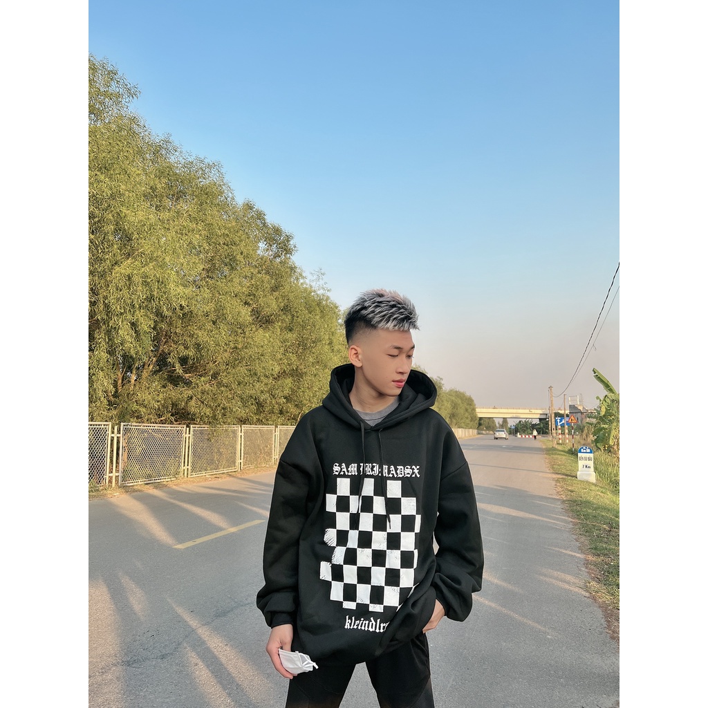 FREESHIP Áo Hoodie , Áo Khoác Nỉ In Hình Caro Hottrend form Rộng Unisex | WebRaoVat - webraovat.net.vn