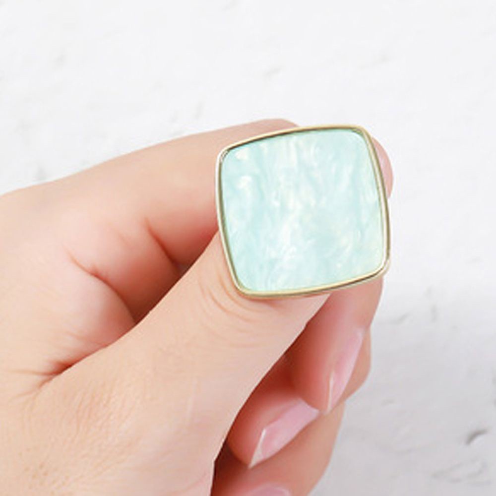 [Hàng mới về] Bảng trưng bày móng tay có nhẫn bằng nhựa resin phối mã não nhiều kiểu dáng tùy chọn dành cho bạn nữ