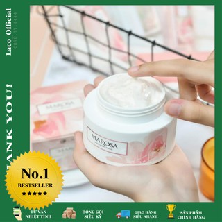 (CHÍNH HÃNG) Tẩy Da Chết Cream MAROSA LACO_100% thiên nhiên hữu cơ_80g_không gây khô da, không bào mòn da