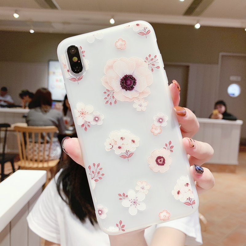 Ốp Lưng In Hình Hoa Đào 3d Cho Oppo F1S A59 A59S A39 A57 A83 F5 Lite A73 A79 A1K A91 A3S F7 F9 / A7X A37 A77 A5S Ax7 A31 A9 A5 2020 A11 A11X F11 Pro A52 A92 A72 Reno 2 3 Pro