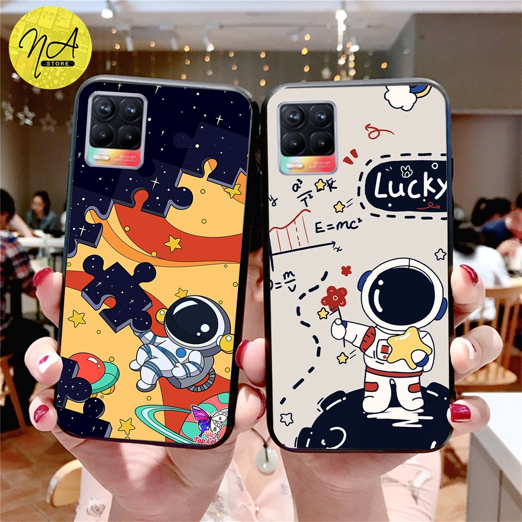 Ốp lưng điện thoại Oppo realme 8 - realme 8 pro in hình nhà phi hành gia cực hot 2022
