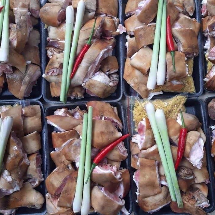 Đặc sản Sét chân giò giả cầy đầy đủ gần 1kg giao hỏa tốc TPHCM