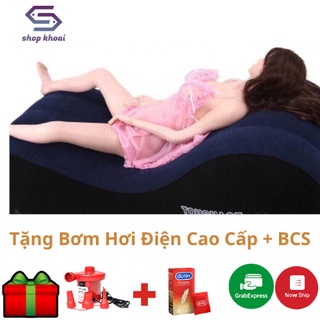 Ghế Tình Yêu Bơm Hơi TOUGHAGE (Tặng Kèm Bơm Và BCS) - Ghế vợ chồng bơm hơi thư giãn - Dễ cất gọn, di chuyển - Bh 1 Năm
