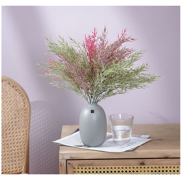Mô phỏng hoa sương mù đám cưới cỏ rime cảnh quan đám cưới hoa chụp đạo cụ cây phòng khách phòng ăn trang trí phòng ăn hoa giả