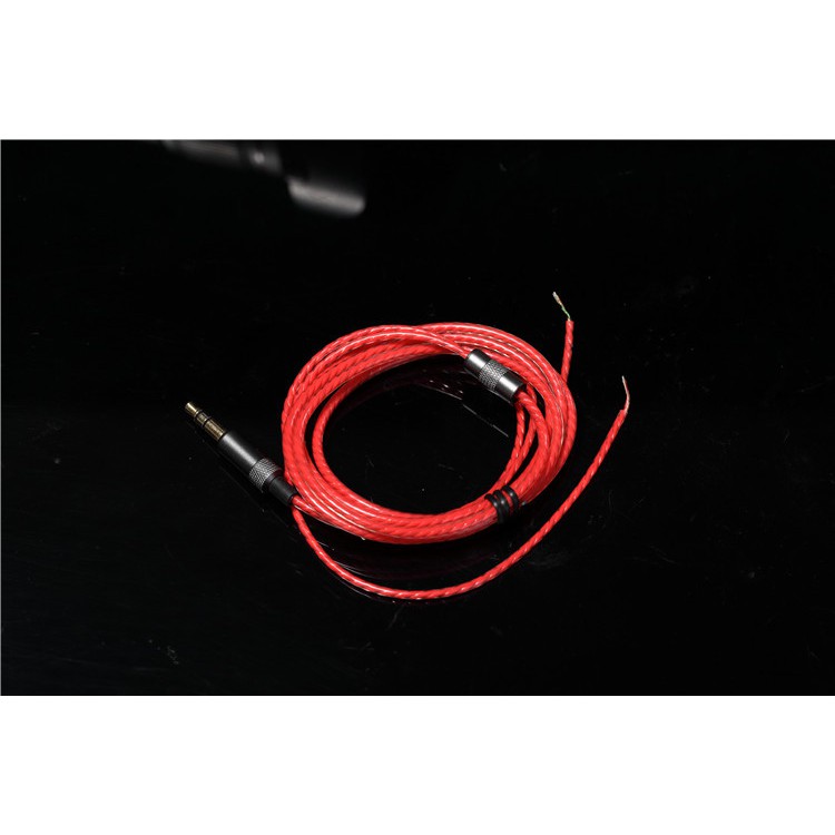 Phụ tùng dây cáp thay thế cho tai nghe chiều dài 1.2 mét có giắc cắm mạ vàng