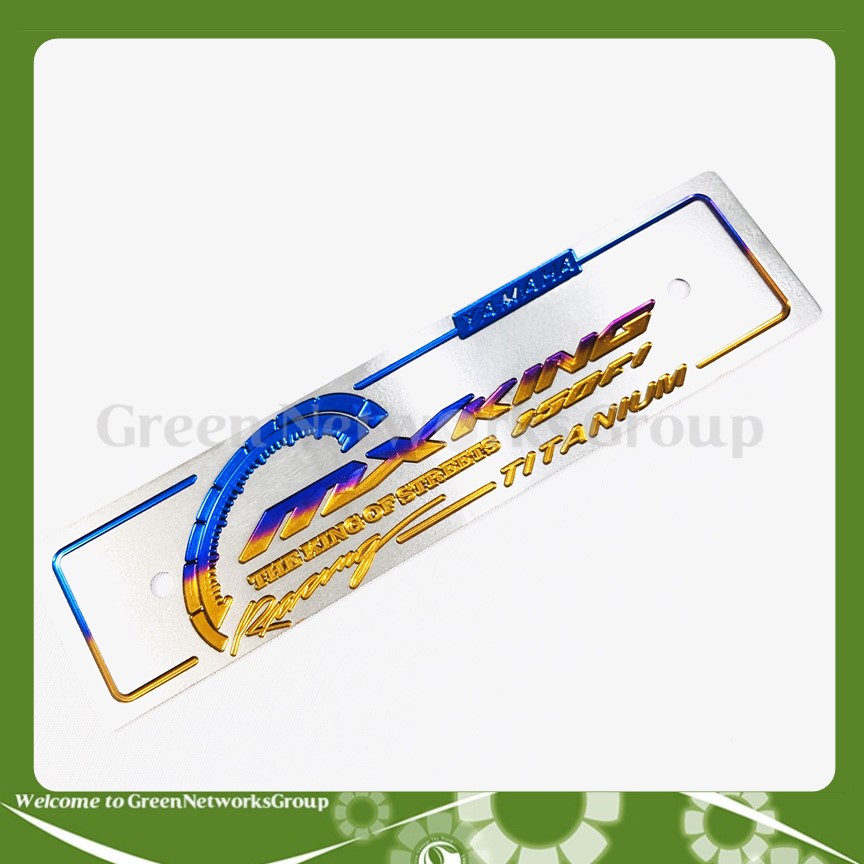 Bảng tên trang trí xe Mxking titan Greennetworks