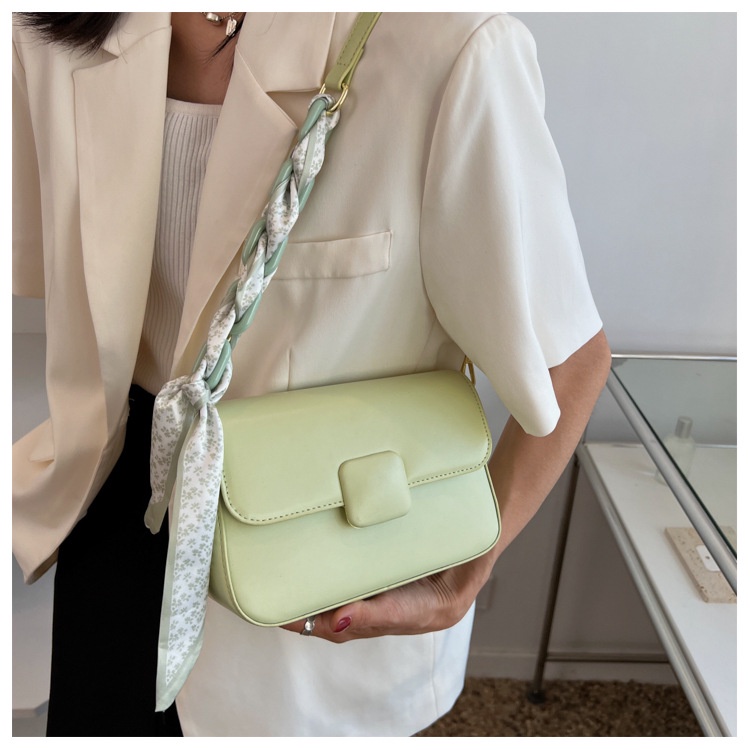 Túi Đeo JASMIN NOIR Chéo Bằng Da PU Có Khóa Cho Nữ