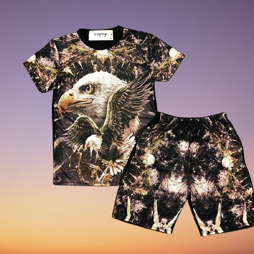 Đồ bộ thun 2D mẫu Show XD thun lạnh thoáng mát cho bộ thể thao nam mùa hè | BigBuy360 - bigbuy360.vn