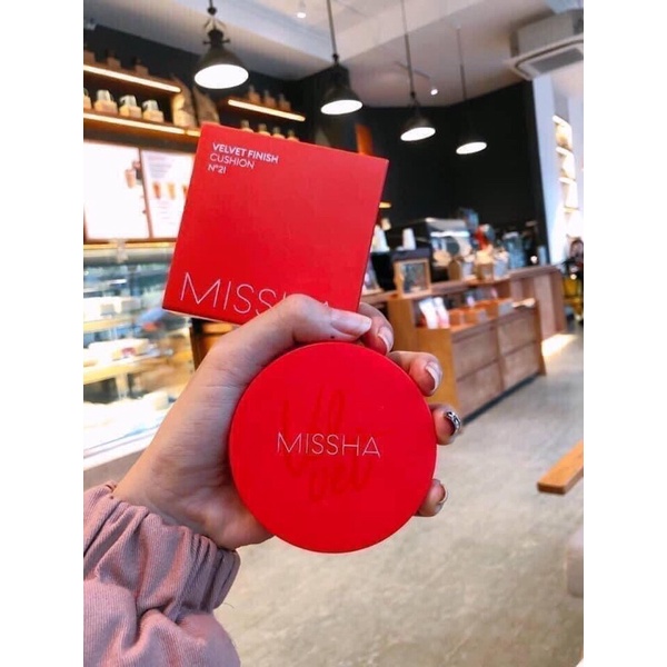 Phấn nước Missha Velvet Finish cushion No 21,23 [ HÀNG chính hãng]