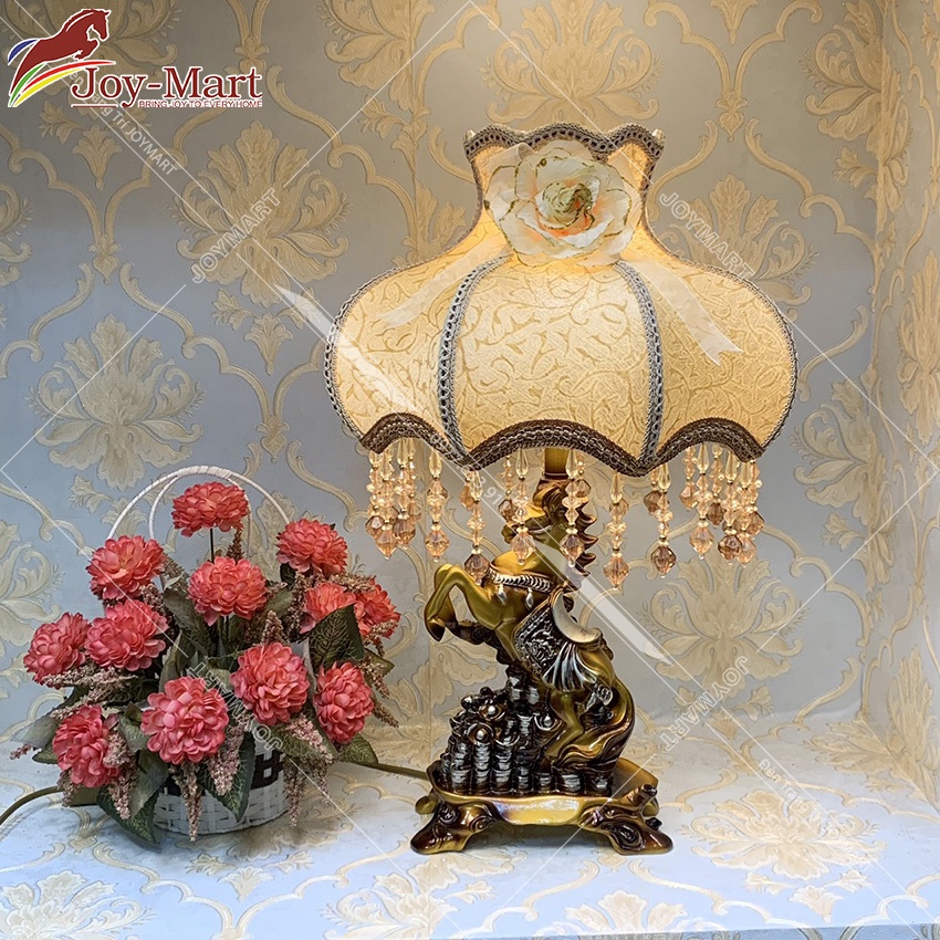 Đèn bàn ♥️JOYMART♥️ Đèn ngủ để bàn MBD118 trang phòng khách thiết kế tân cổ điển