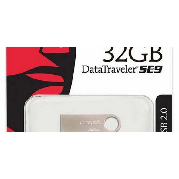 usb kingstom 32g se9 thiết kế nhỏ gọn, vỏ kim loại chống nước giá siêu rẻ - sieuthipkgiare