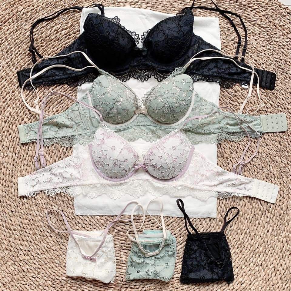 Sét Bộ Quần ( Lót ) Chíp Áo Ngực Ren Cực Đẹp Hàng Cao Cấp Mã 7076 | BigBuy360 - bigbuy360.vn