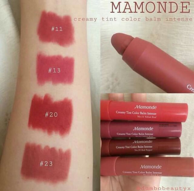 Mamonde creamy tint color balm intense