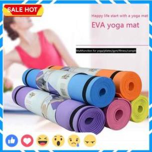 Thảm Tập Yoga, Tập Gym, Tập Thể Dục Tại Nhà TPE Đài Loan Cao Cấp, Chống Trơn Trượt, Êm Ái Khi Sử Dụng