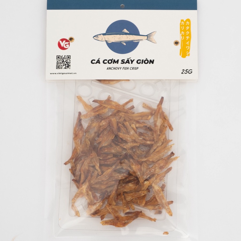 [VN xuất khẩu] Cá cơm tẩm mè ăn liền thơm giòn đặc sản miền trung Phan Thiết không tẩm gia vị ăn kèm với cơm và đồ uống | BigBuy360 - bigbuy360.vn