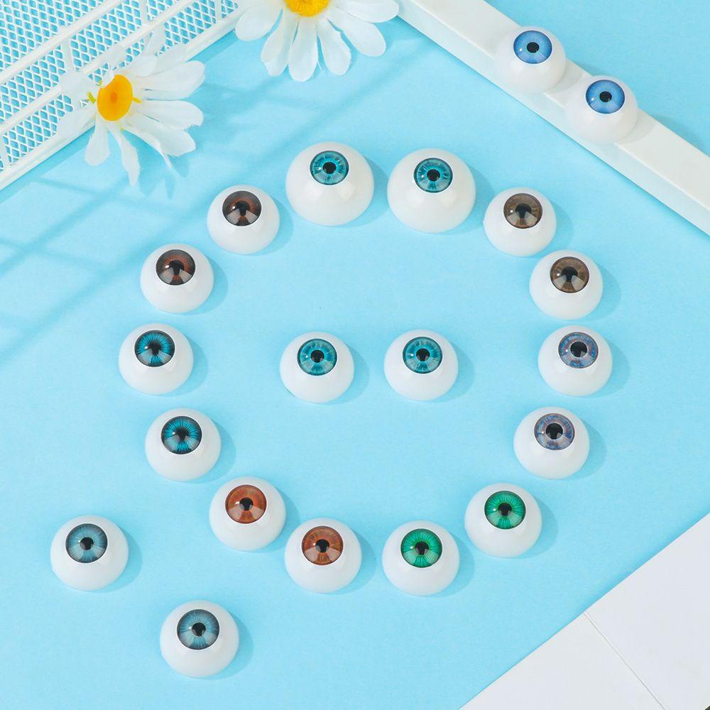 1 Cặp Mắt Nhựa Acrylic 24mm 30mm Cho Búp Bê BJD