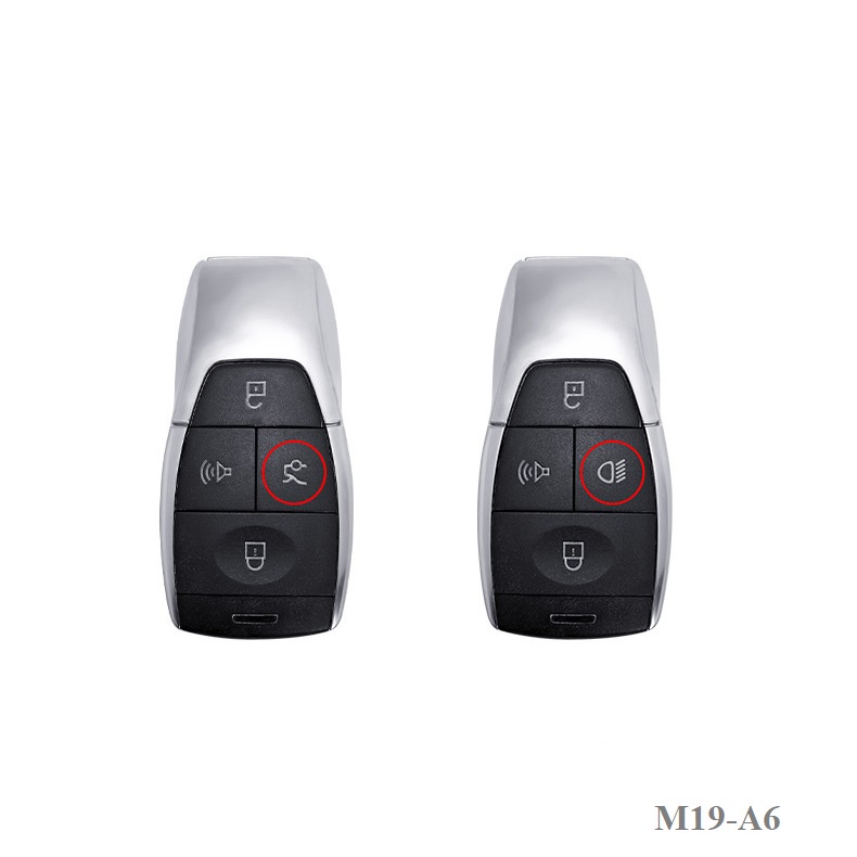 Vỏ ốp khoá xe hơi - Bọc chìa smartkey ô tô Beijing X7 - M19-A6