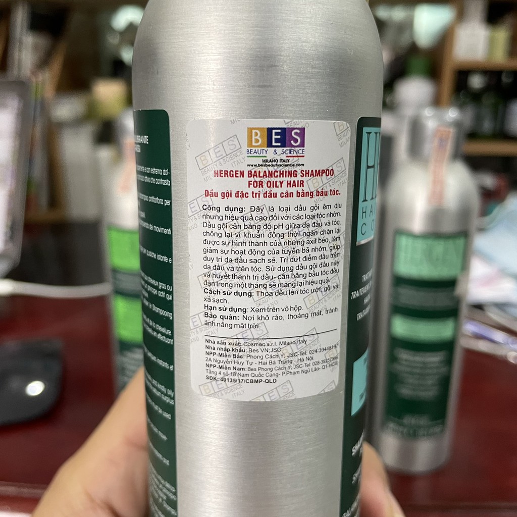 Dầu gội cân bằng cho tóc dầu Bes Balancing Shampoo For Oily Hair 300ml