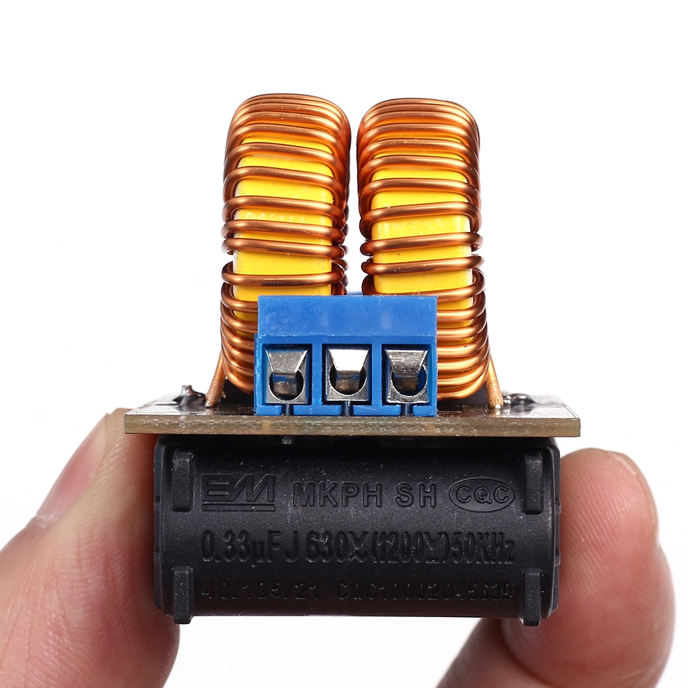 Mini DC 5-15V 150W ZVS Induction Heating Board High Voltage Generator Heater With Coil for Tesla Jacobs ladder Driver