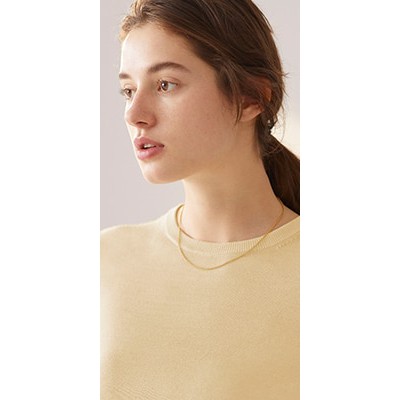 (UNIQLO Nhật chính hãng) NỮ- Áo len lông cừu Merino cổ tròn dài tay (Extra Fine Merino Crew Neck Sweater Long Sleeve) | BigBuy360 - bigbuy360.vn