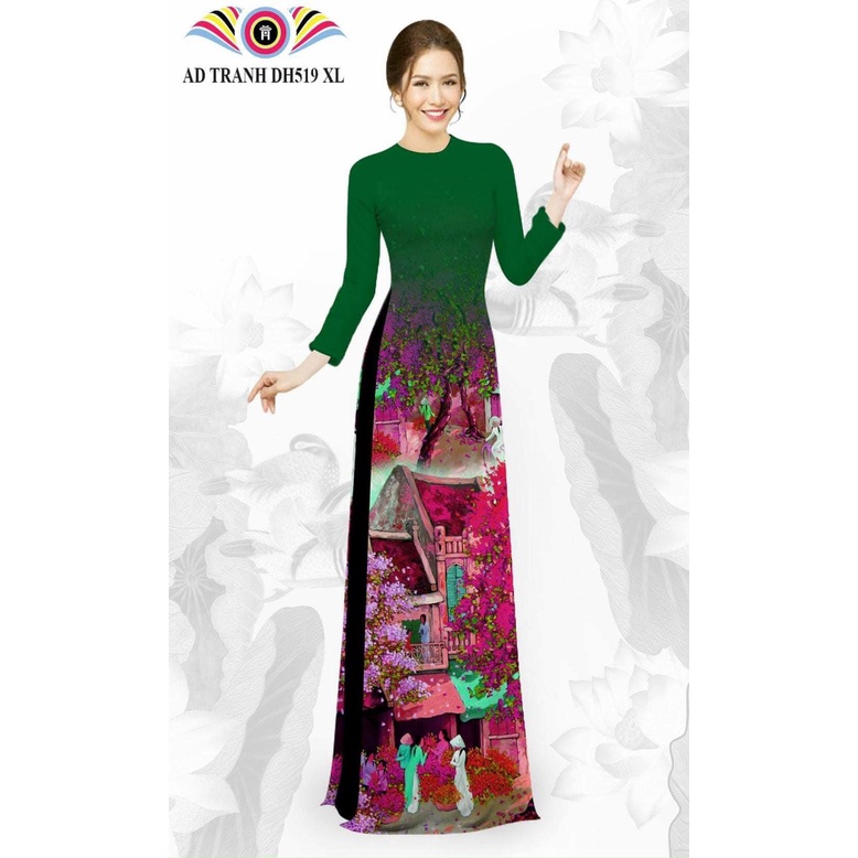 Áo Dài 3D Lụa Nhật Giá Tại Xưởng