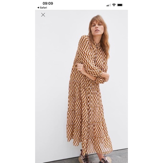 Váy ZR dáng dài xuất dư from rộng VNXK - ảnh thật trải sàn