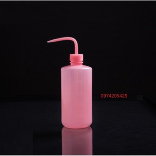 Bình tia nhựa 500ml màu hồng
