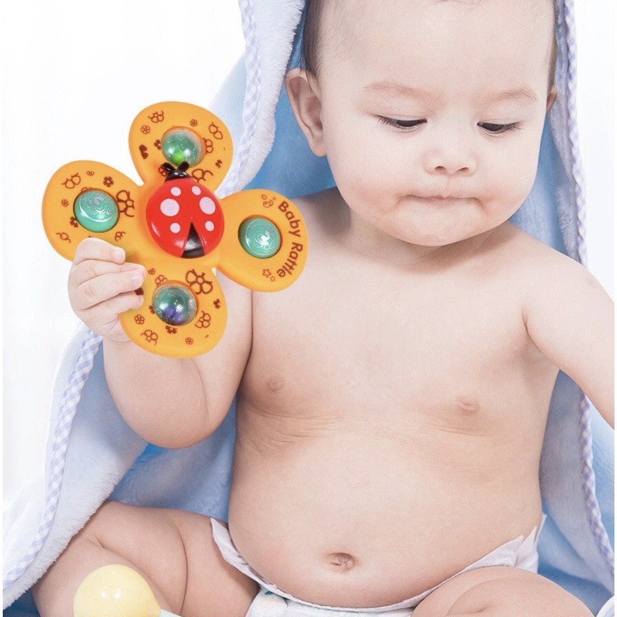 [MẪU MỚI] Đồ Chơi Set 3 Con Quay Spinner Đồ Chơi Con Quay Hình Côn Trùng Cho Bé Năng Động Ham Học Hỏi