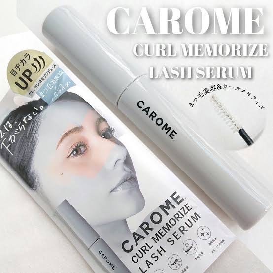 Dưỡng mi CAROME CURL MEMORIZE LASH SERUM Nhật Bản