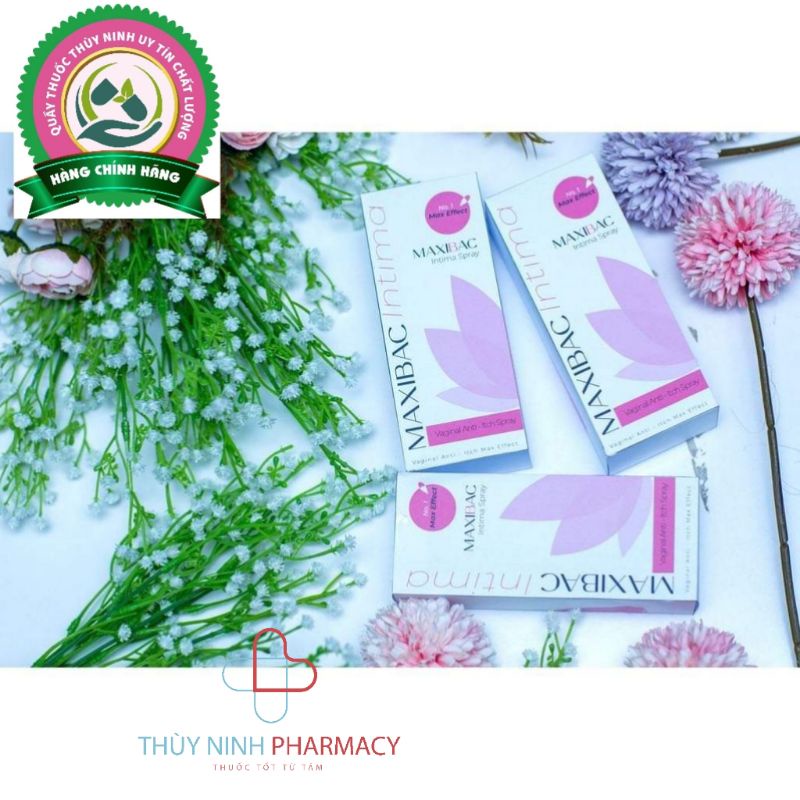 Xịt phụ khoa Maxibac Intima Spray công nghệ đột phá, giảm ngứa hiệu quả 100ml