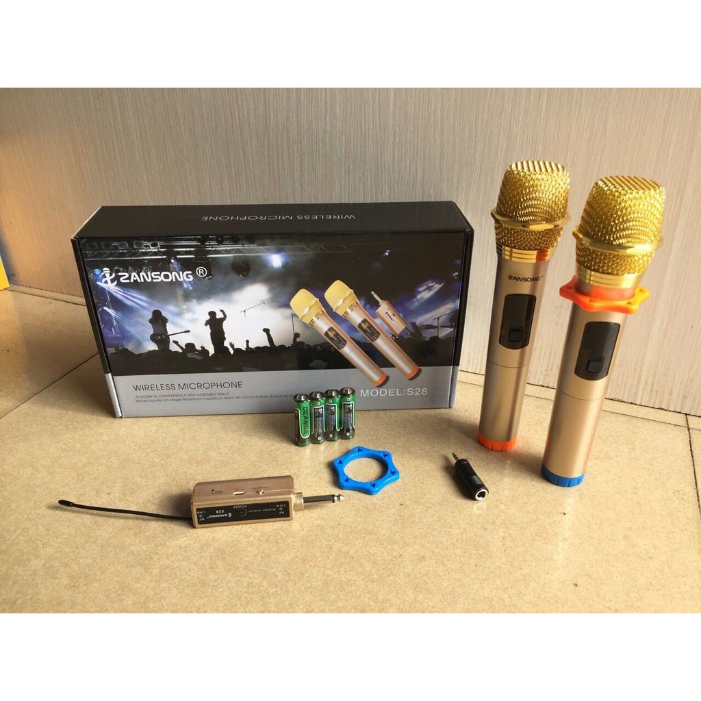CHÍNH HÃNG MICRO ĐA NĂNG CAO CẤP ZANSONG S28 - MIC KARAOKE