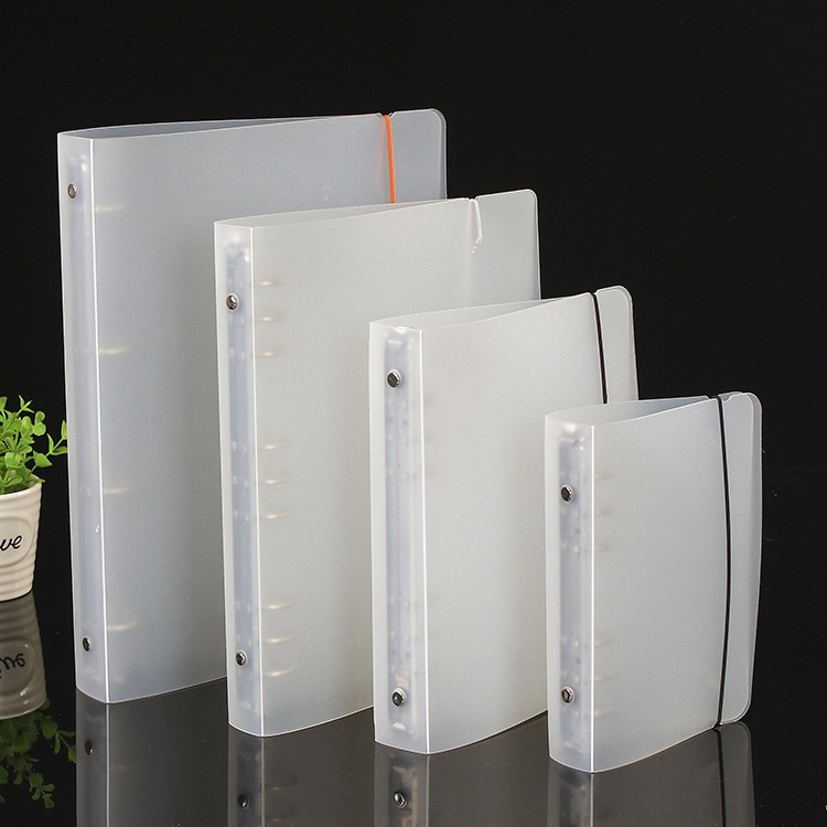 Binder File Sổ Còng Bìa Dẻo Và Cứng Kích Cỡ A5-B5-A6-A7 - Có Bán Thêm Giấy Refill 80 trang